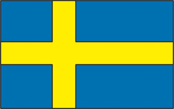 Fahne Schweden 140cm x 90cm